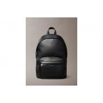 Calvin Klein Raised Round Ανδρικό Backpack Μαύρο