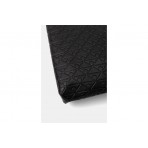 Calvin Klein Embossed Emblem Logo Flat Τσαντάκι Χιαστί - Ώμου Μαύρο