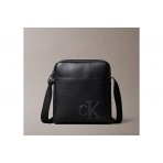 Calvin Klein Embossed Monogram Logo Τσαντάκι Χιαστί - Ώμου (LV04D3248G UB1)