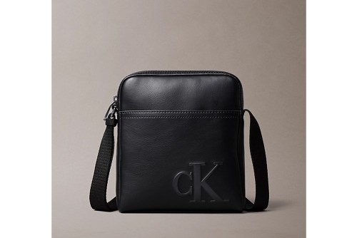 Calvin Klein Embossed Monogram Logo Τσαντάκι Χιαστί - Ώμου (LV04D3248G UB1)