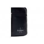 Calvin Klein Bold Logo Webbing Τσαντάκι Χιαστί - Ώμου Μαύρο