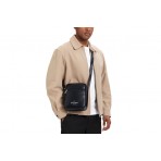 Calvin Klein Bold Logo Webbing Τσαντάκι Χιαστί - Ώμου Μαύρο