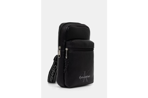 Calvin Klein Bold Logo Webbing Τσαντάκι Χιαστί - Ώμου (LV04D3449G UB1)