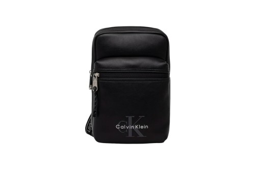 Calvin Klein Bold Logo Webbing Τσαντάκι Χιαστί - Ώμου (LV04D3449G UB1)