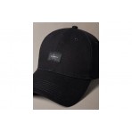 Calvin Klein Monogram Woven Patch Καπέλο Strapback Μαύρο
