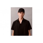 Calvin Klein Monogram Woven Patch Καπέλο Strapback Μαύρο