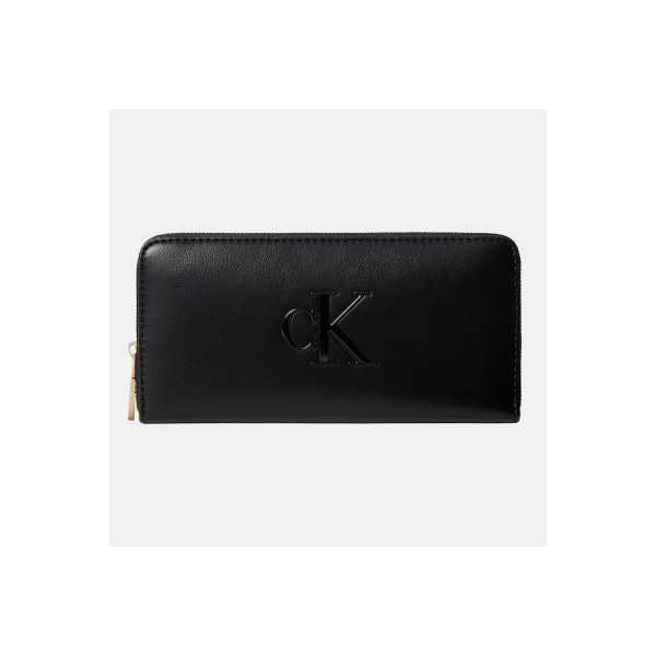 Calvin Klein Bold Monogram Long Zip Πορτοφόλι (LV04F1077G UB1)