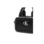 Calvin Klein Contrast Ck Mini Bouletto Τσαντάκι Χιαστί Ώμου - Χειρός (LV04F1257G UB1)