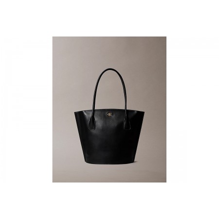 Calvin Klein Monogram Logo Hardware Τσάντα Shopper 