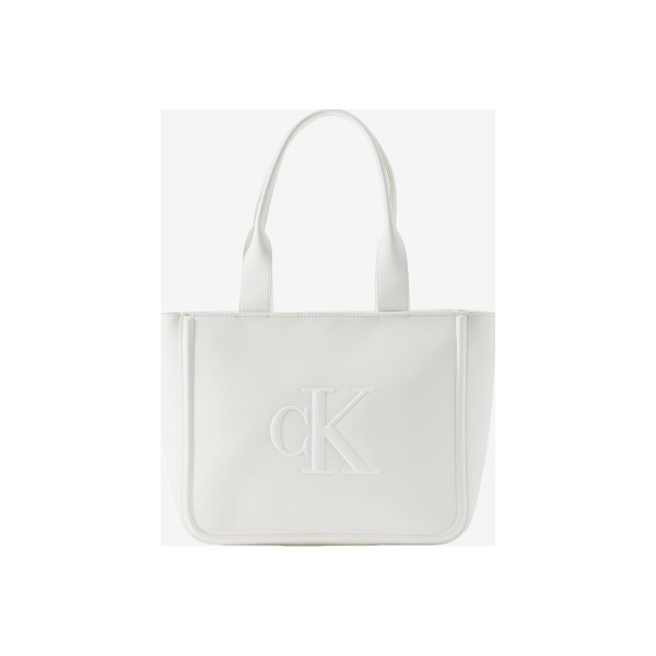 Calvin Klein Embossed Monogram Logo Τσάντα Tote (LV04F3218G 4LX)