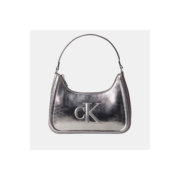 Calvin Klein Bold Monogram Metallic Τσάντα Ώμου - Χειρός (LV04F3332G 3JH)