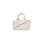 Calvin Klein Bold CK Elongated Γυναικεία Mini Τσάντα Tote Εκρού