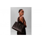 Calvin Klein Monogram Logo Business Γυναικεία Τσάντα Tote Μαύρη