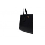 Calvin Klein Refined Mini Tote Γυναικεία Crossbody Τσάντα Tote - Χιαστί Μαύρη