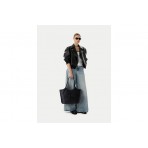 Calvin Klein Signature Monogram Laptop Γυναικεία Τσάντα Tote Μαύρη