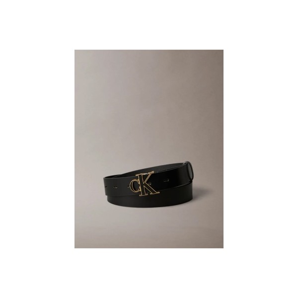 Calvin Klein Full-Grain Leather Logo Buckle Ζώνη Casual (LV04F7073G YIH)