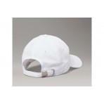 Calvin Klein Twill Logo Καπέλο Strapback Λευκό