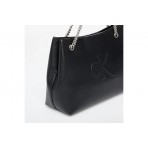 Calvin Klein Sculpted Chain Shoulder Bag Τσάντα Ωμου Fashion (LV04K3163G UB1)