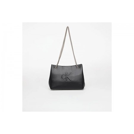 Calvin Klein Sculpted Chain Shoulder Bag Τσάντα Ωμου Fashion 