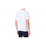 Calvin Klein Relaxed Logo Ανδρικό Κοντομάνικο T-Shirt Λευκό