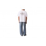 Calvin Klein Oversized Embossed Logo T-Shirt Ανδρικό (LV04RAB806 YAF)
