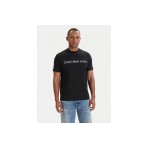 Calvin Klein Graphic Logo Ανδρικό Κοντομάνικο T-Shirt Μαύρο