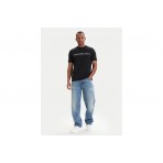 Calvin Klein Graphic Logo Ανδρικό Κοντομάνικο T-Shirt Μαύρο