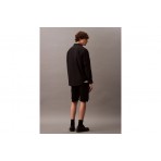 Calvin Klein Cotton Twill Ανδρική Βερμούδα Cargo Μαύρη