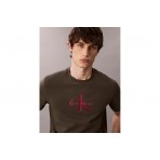 Calvin Klein Monologo T-Shirt Ανδρικό (LV04RB862G PAR)