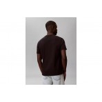 Calvin Klein Monogram Logo Ανδρικό Κοντομάνικο T-Shirt Μαύρο