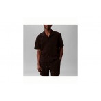 Calvin Klein Cotton Waffle Πουκάμισο Κοντομάνικο Ανδρικό (LV04RC247G UB1)