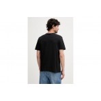 Calvin Klein Cotton Badge Ανδρικό Κοντομάνικο T-Shirt Μαύρο