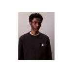 Calvin Klein Cotton Terry Badge Μπλούζα Με Λαιμόκοψη Ανδρική (LV04RC273G UB1)
