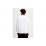 Calvin Klein Cotton Terry Badge Μπλούζα Με Λαιμόκοψη Ανδρική (LV04RC273G YAF)