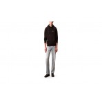 Calvin Klein 350Terry Monogram Ανδρικό Φούτερ με Κουκούλα Μαύρο
