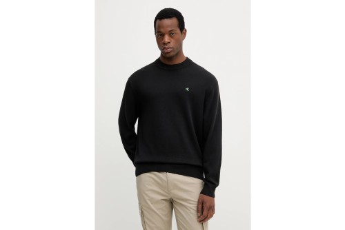 Calvin Klein Relaxed Cotton Monogram Πουλόβερ Ανδρικό (LV04RC309G UB1)