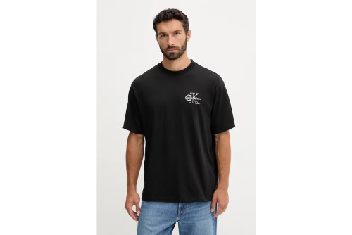 Calvin Klein Seasonal Monologo T-Shirt Ανδρικό (LV04RC856G UB1)