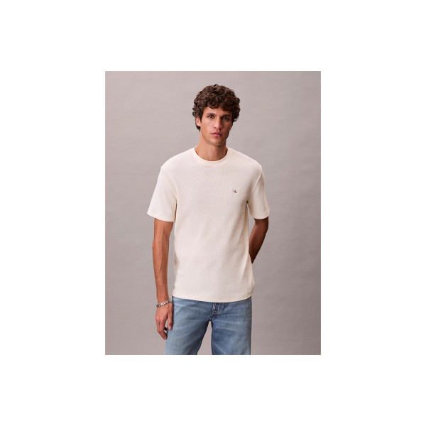 Calvin Klein Classic Waffle T-Shirt Ανδρικό (LV04RD008G F7J)
