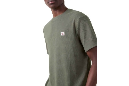 Calvin Klein Classic Waffle T-Shirt Ανδρικό (LV04RD008G LDY)