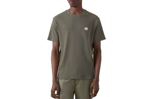 Calvin Klein Classic Waffle T-Shirt Ανδρικό (LV04RD008G LDY)