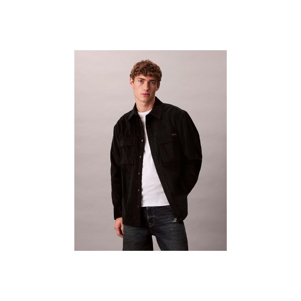 Calvin Klein Corduroy Relaxed Πουκάμισο Μακρυμάνικο Ανδρικό (LV04RD106G UB1)