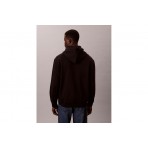 Calvin Klein Fleece Monogram Logo Patch Relaxed Hoodie Ανδρικό (LV04RD250G UB1)