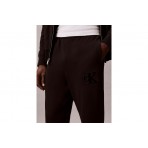 Calvin Klein Ανδρικό Παντελόνι Φόρμας Μαύρο