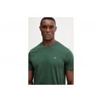 Calvin Klein Classic Monogram Ανδρικό Κοντομάνικο T-Shirt Πράσινο
