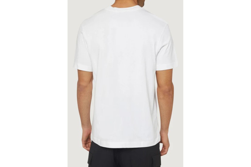 Calvin Klein Monogram Logo Ανδρικό Κοντομάνικο T-Shirt Λευκό