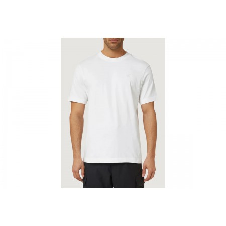 Calvin Klein Monogram Logo Ανδρικό Κοντομάνικο T-Shirt Λευκό