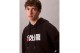 Calvin Klein Logo Graphic Ανδρικό Φούτερ με Κουκούλα Μαύρο
