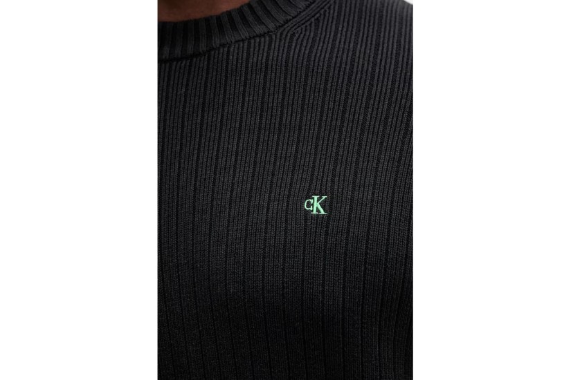 Calvin Klein Ανδρικό Πουλόβερ Μαύρο