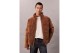 Calvin Klein Corduroy Ανδρικό Μπουφάν Puffer Ταμπά