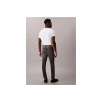 Calvin Klein Slim Tapered Ανδρικό Παντελόνι Τζιν Γκρι